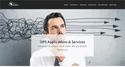 Desktop Screenshot of ops.co.at